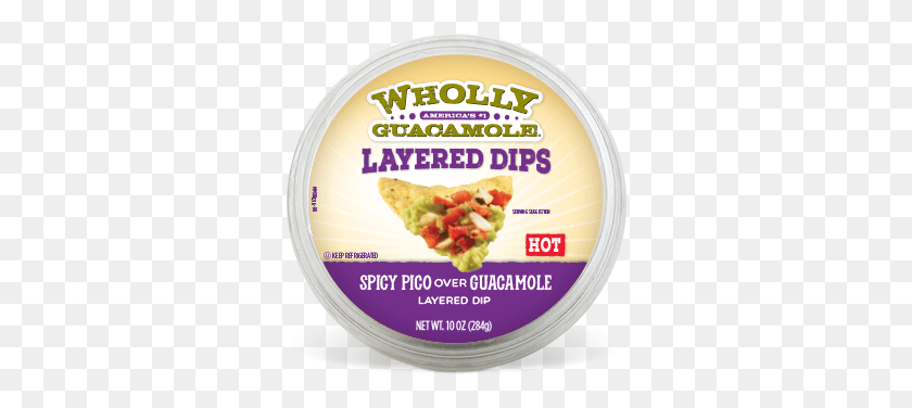 314x316 Wholly Guacamole With Pico, Food, Mayonnaise, Text HD PNG Download