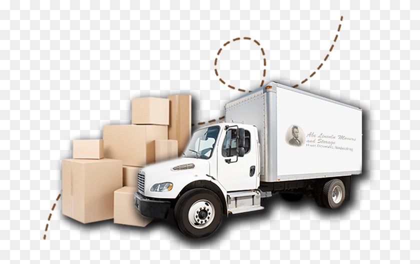 670x468 Why Choose Abe Lincoln Movers Over Other Moving Companies Delivery Truck, Truck, Vehicle, Transportation HD PNG Download