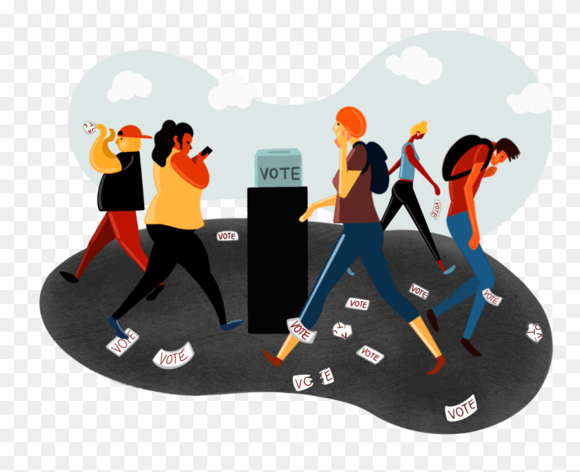 1024x819 Why Did Only 2000 Bu Students Vote In This Year39S Illustration, Person, Pedestrian, Working Out Descargar Hd Png
