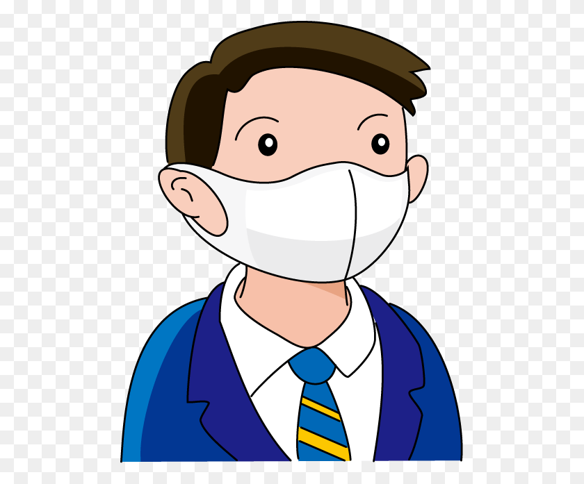 493x637 Why Do Japanese People Wear Mask, Jaw, Tie, Accessories HD PNG Download