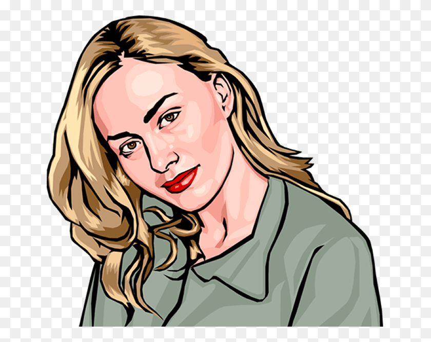 657x607 Why Femme Illustration, Face, Person, Human HD PNG Download