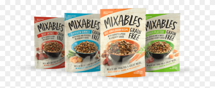 1118x410 Why Mixables Pet Food Toppers, Plant, Menu, Text HD PNG Download
