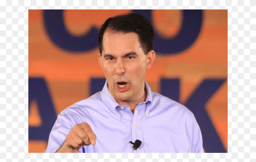 655x471 Why Scott Walker39s Campaign Came To A Grinding Halt Television Program, Person, Human, Crowd HD PNG Download