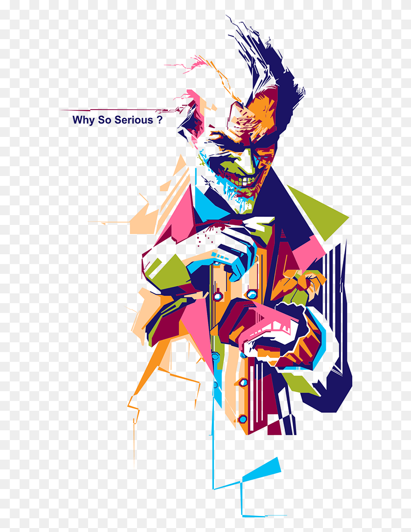 600x1028 Why So Serious On Behance Joker Wallpaper Android, Graphics, Modern Art HD PNG Download