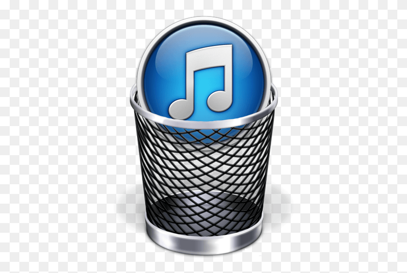 374x503 Why You Should Delete All Your Music Mac Trash Icon, Text, Milk, Beverage Descargar Hd Png