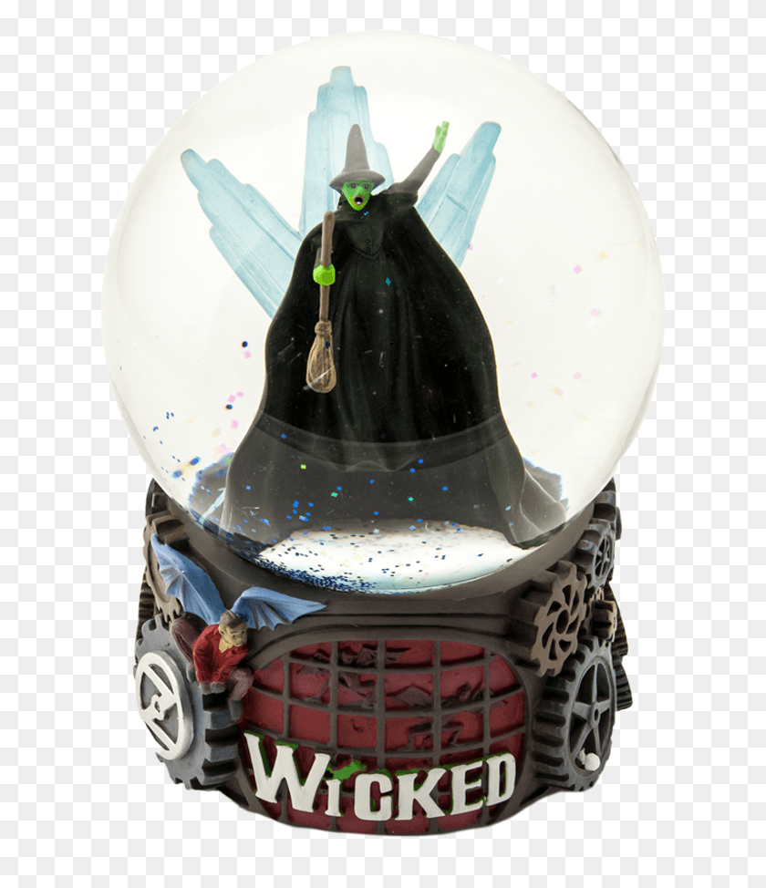 623x914 Wicked Broadway Snow Globe, Helmet, Clothing, Apparel HD PNG Download