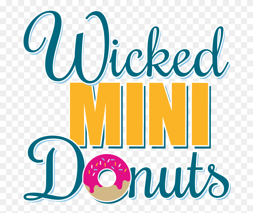 694x646 Wicked Mini Donuts Logo 250 Mini Donuts Text, Poster, Advertisement, Flyer HD PNG Download