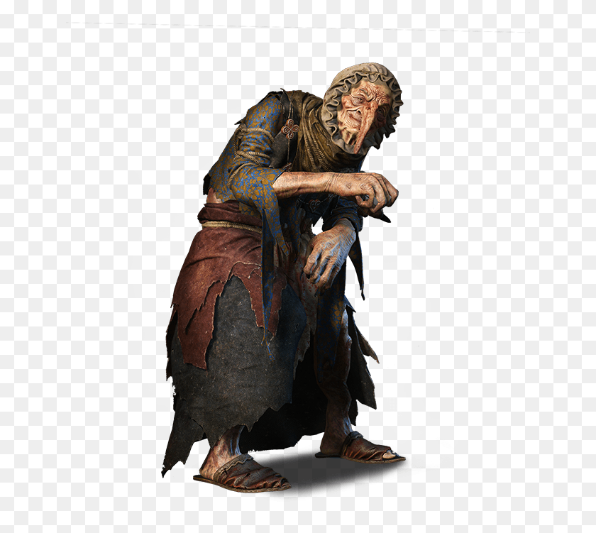 655x691 Wicked Witch Witcher, Person, Human, Kneeling HD PNG Download