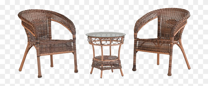 702x289 Wicker, Chair, Furniture, Tabletop HD PNG Download