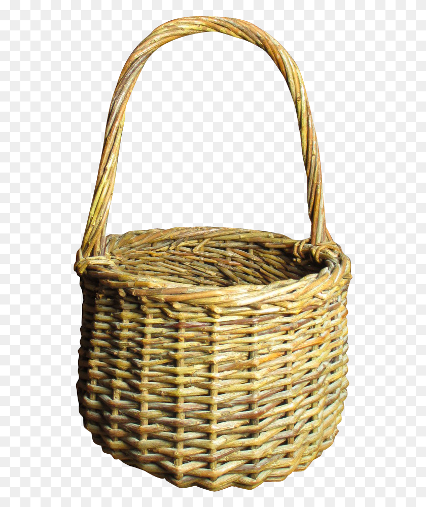 552x939 Wicker Basket No Handle Wicker Baskets Transparent Background, Bird, Animal, Shopping Basket HD PNG Download