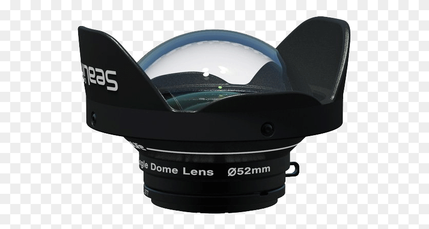 538x389 Wide Angle Dome Lens And Camera Side View Wide Angle Lens, Helmet, Clothing, Apparel HD PNG Download