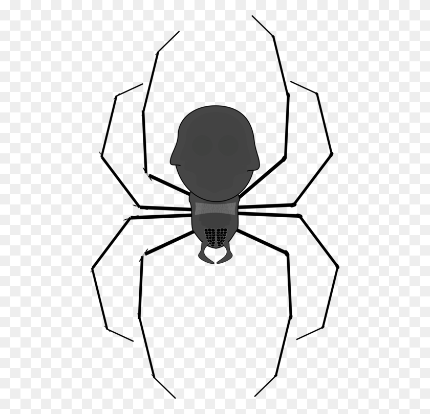 486x750 Widow Spiders Eight Legs Computer Icons Spider Web Spider Clip Art, Hand, Light HD PNG Download