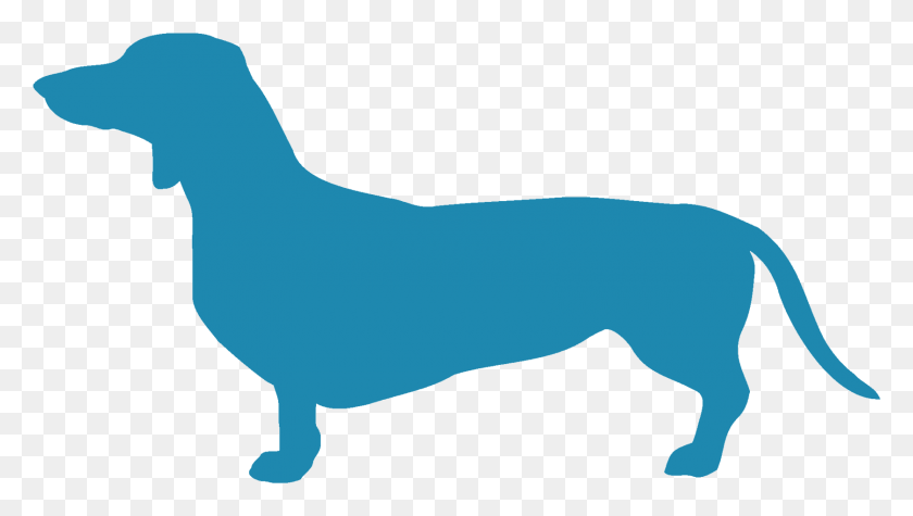 1677x894 Wiener Dog Silhouette Silueta De Perro Salchicha, Animal, Mamífero, Sea Life Hd Png