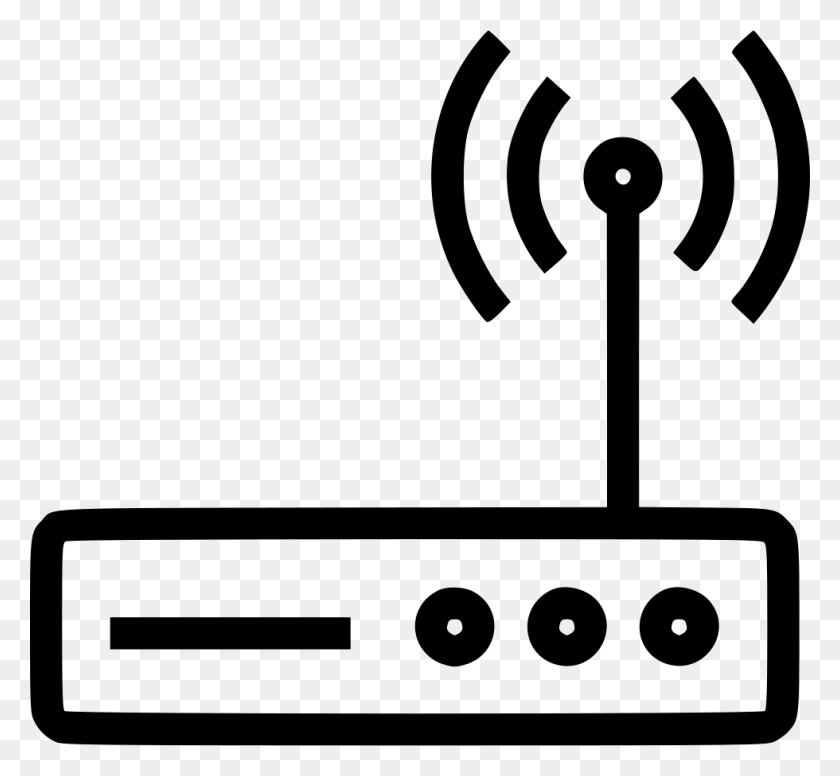 980x900 Wifi Icon Free Onlinewebfonts Com Clip Art Tv Tower, Electrical Device, Antenna, Hammer HD PNG Download