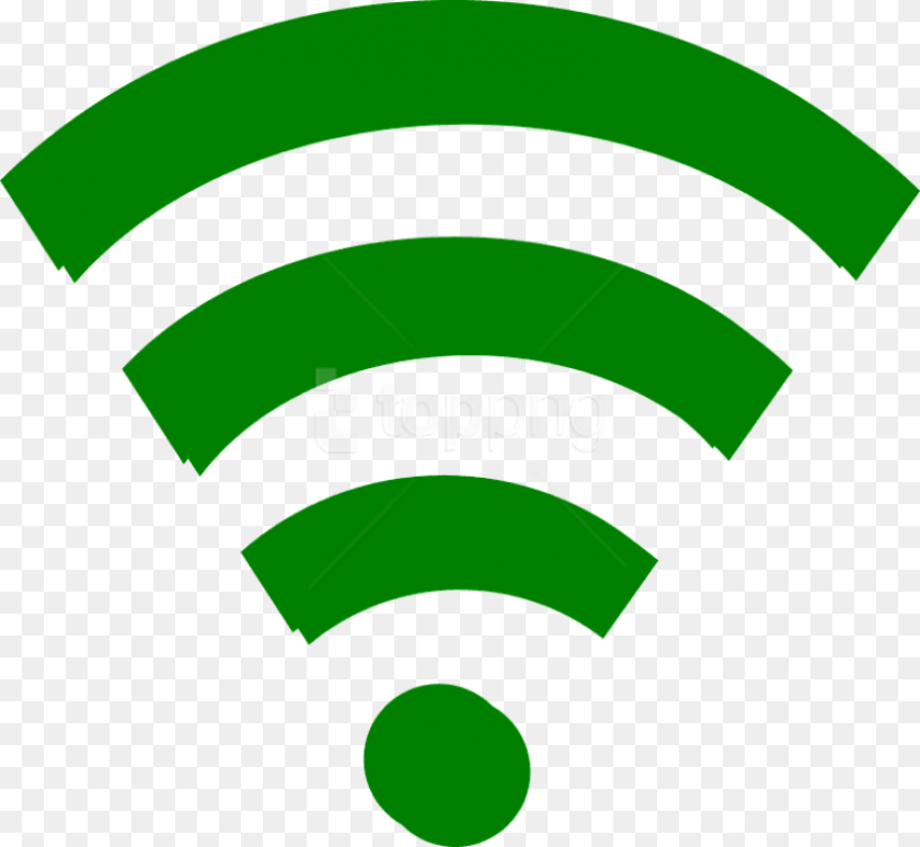 850x782 Wifi Icon Green Images Wifi Green, Logo Transparent PNG