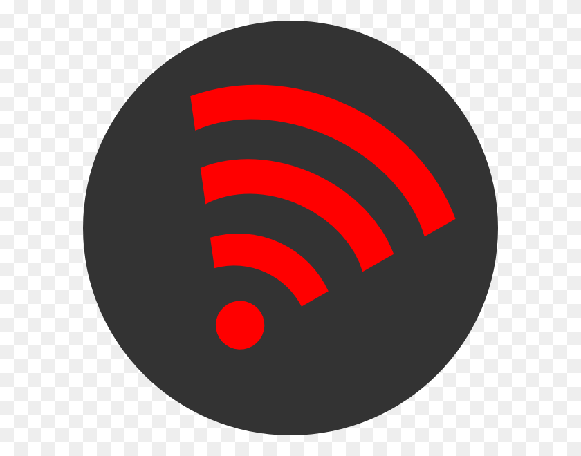 600x600 Wifi Orange Right Svg Clip Arts 600 X 600 Px Circle, Logo, Symbol, Trademark HD PNG Download