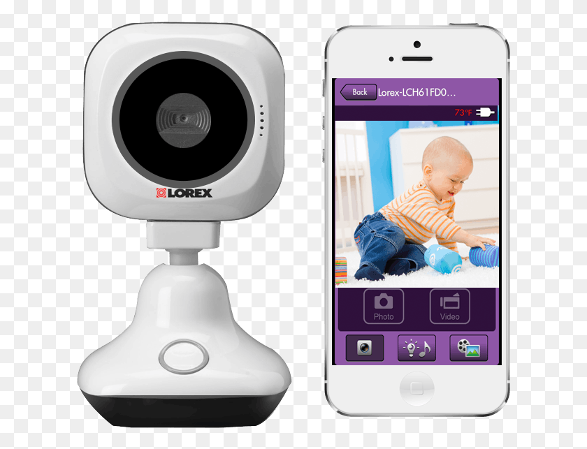 621x583 Wifi Security Camera With Remote Viewing Baby Security Camera, Mobile Phone, Phone, Electronics HD PNG Download