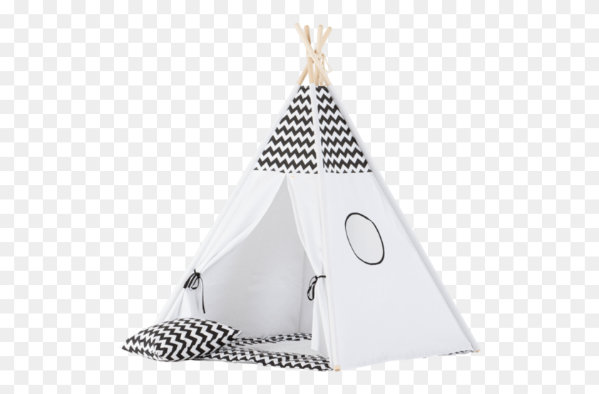 511x493 Wigiwama Black Chevron Teepee Set Tipi Wigiwama, Tent, Camping, Mountain Tent HD PNG Download