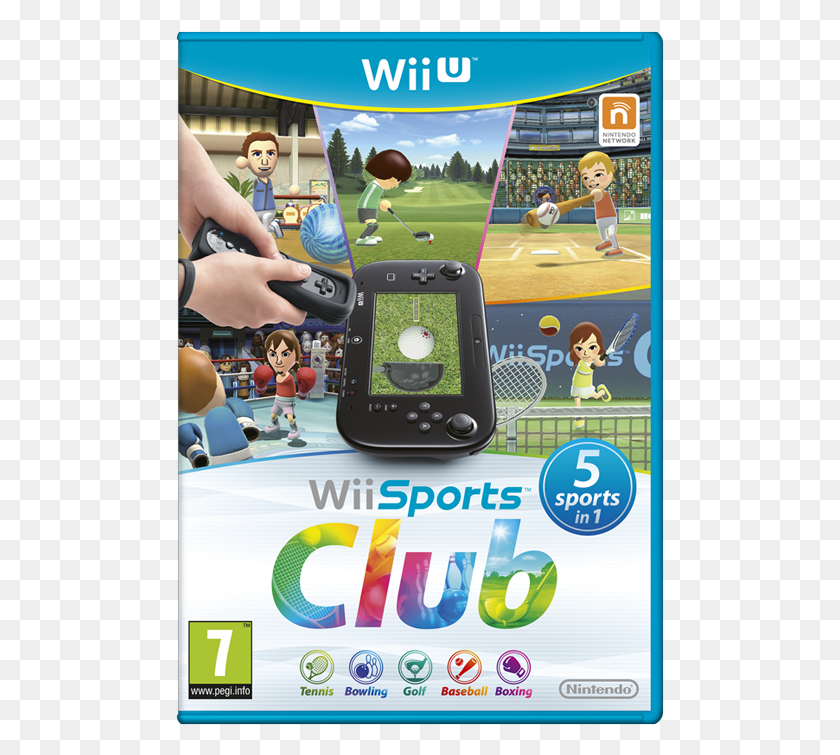 489x695 Descargar Png / Wii Sports Para Wii U, Teléfono Móvil, Electrónica Hd Png