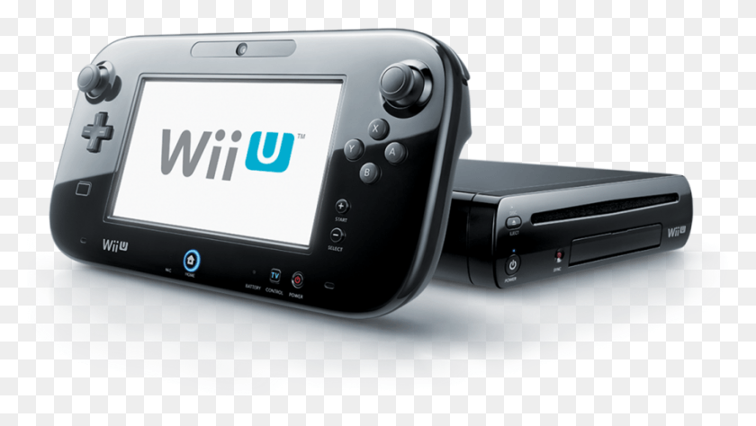 911x484 Descargar Png Wiiu Black Nintendo Wii U, Teléfono Móvil, Electrónica Hd Png