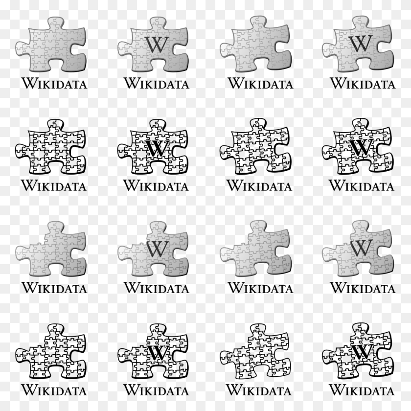 1024x1024 Wikidata Logo Proposal Variations Wikipedia Puzzle, Jigsaw Puzzle, Game, Poster Descargar Hd Png