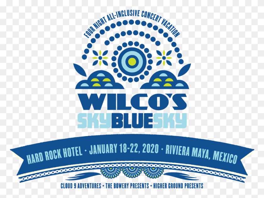 951x696 Wilco Sky Blue Sky Festival, Poster, Advertisement, Flyer HD PNG Download