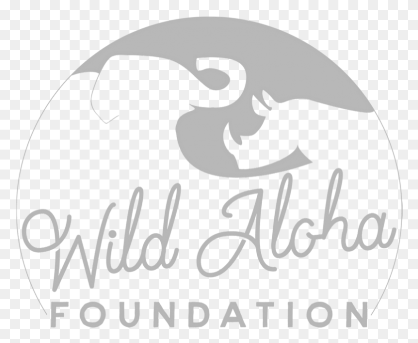 804x648 Wild Aloha Foundation Calligraphy, Text, Handwriting, Label HD PNG Download