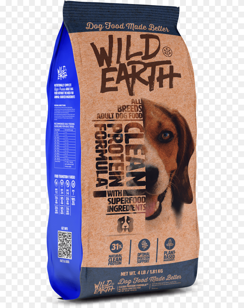 Wild Earth Dog Food, Animal, Canine, Hound, Mammal Transparent PNG