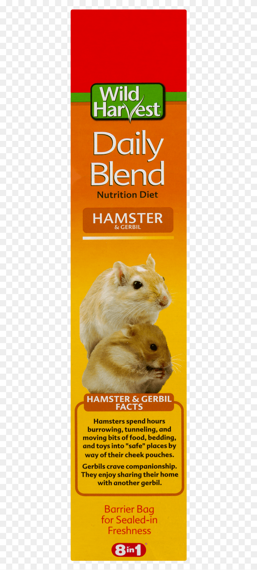 380x1801 Wild Harvest Daily Blend Nutrition Diet For Hamsters Rat, Rodent, Mammal, Animal HD PNG Download