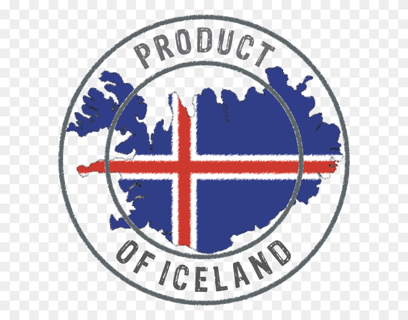 600x600 Wild Icelandic Product Of Iceland Stamp Kentucky Farm Bureau Logo, Symbol, Trademark, Poster HD PNG Download