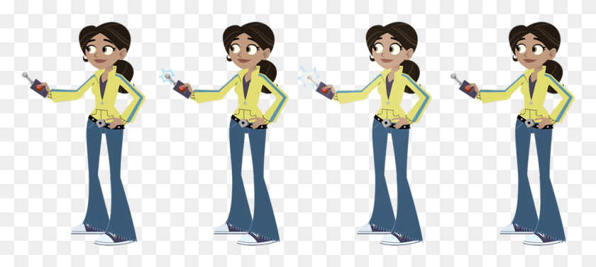 1103x449 Wild Kratts Character, Person, Human, Female HD PNG Download