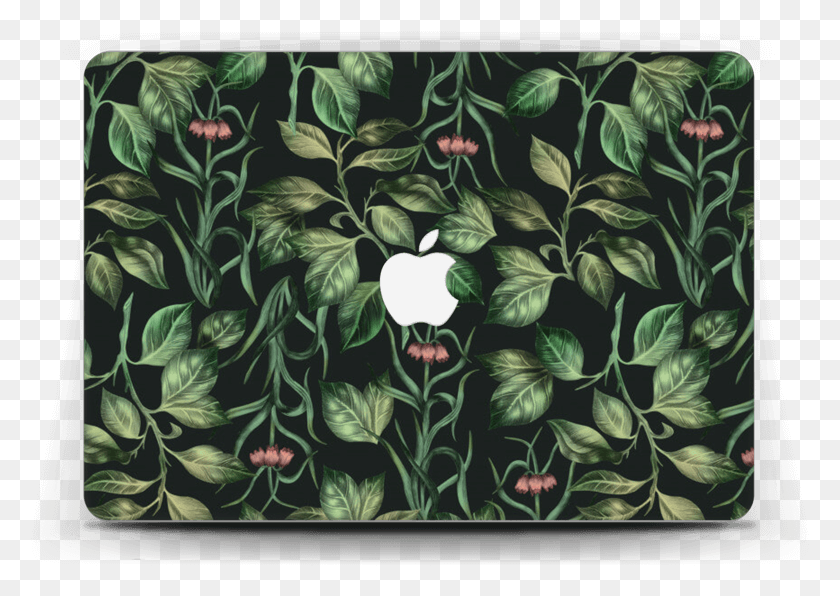 779x536 Wild Leaves Skin Macbook Air 13 Arum, Floral Design, Pattern, Graphics HD PNG Download