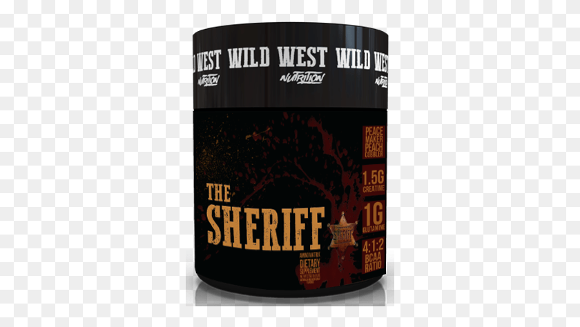 303x414 Wild West Nutrition El Sheriff Pacificador Melocotón Cobbler Drink, Bebidas, Texto, Alcohol Hd Png
