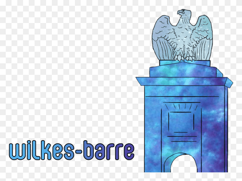 836x610 Wilkes Barre Snapchat Filter Suitcase, Architecture, Building, Pillar HD PNG Download