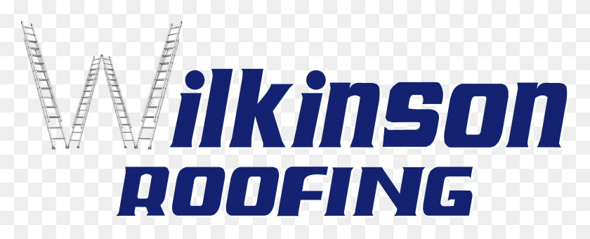 3445x1241 Wilkinson Roofing Lafayette Indiana Majorelle Blue, Text, Logo, Symbol HD PNG Download