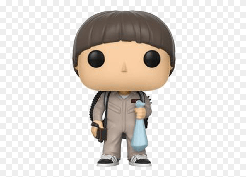 367x544 Will Ghostbuster Pop Vinyl Figure Funko Pop Stranger Things, Toy, Figurine, Person HD PNG Download