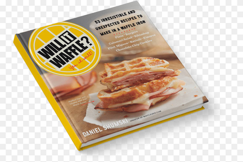 755x563 Will It Waffle, Advertisement, Poster, Food, Sandwich Sticker PNG