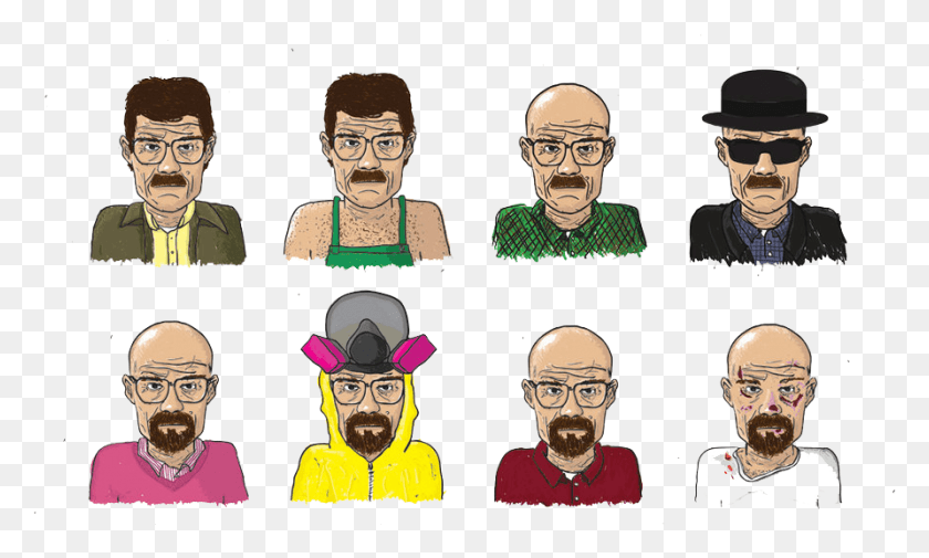 892x510 Will The Story Tells Us That He Was This Nice Quiet Walter White Evolution, Head, Person, Face HD PNG Download