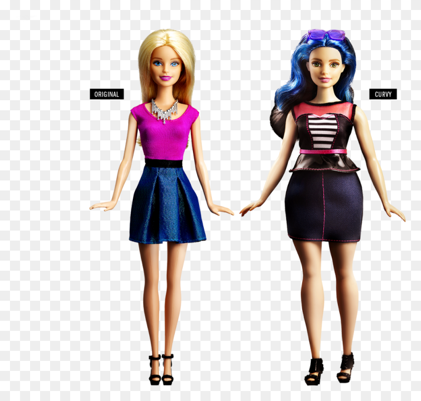 969x920 Will You Be Purchasing One Of These New Barbies For Barbie Curvy, Doll, Toy, Person HD PNG Download