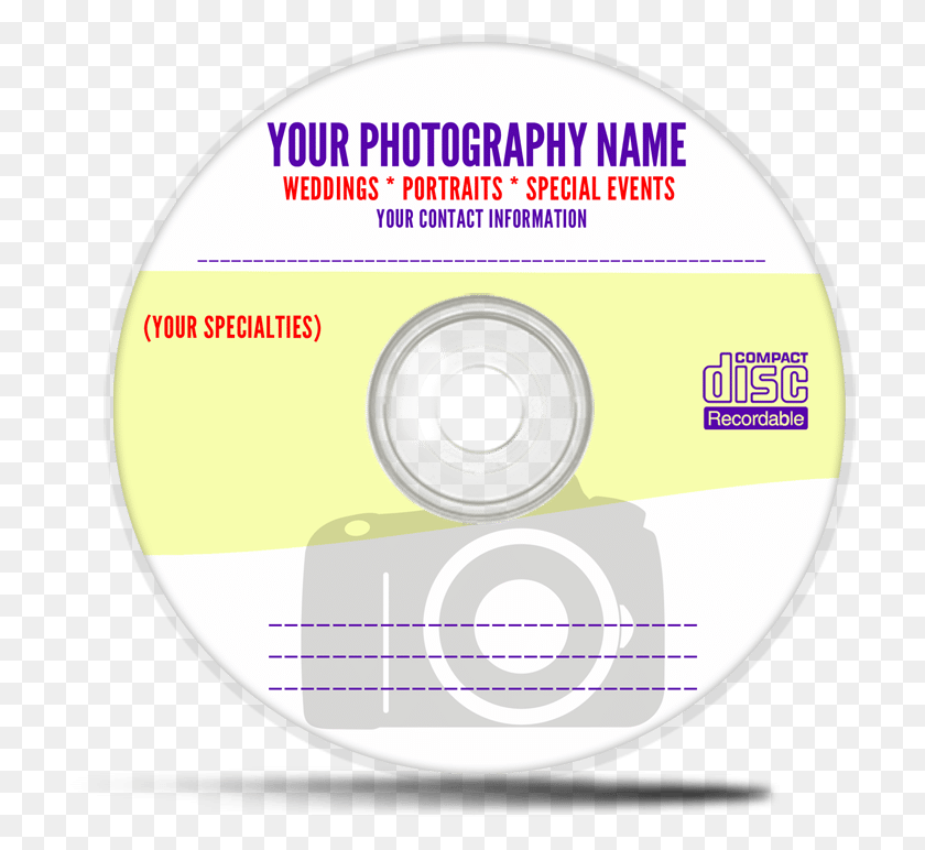 714x712 William Cd 4 Photography Circle, Disk, Dvd HD PNG Download