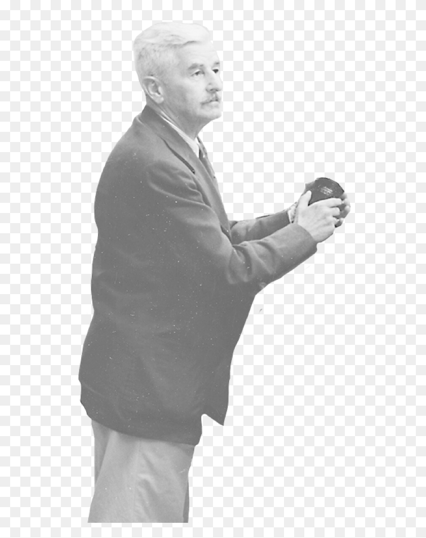 559x1001 William Faulkner Standing, Sleeve, Clothing, Apparel HD PNG Download