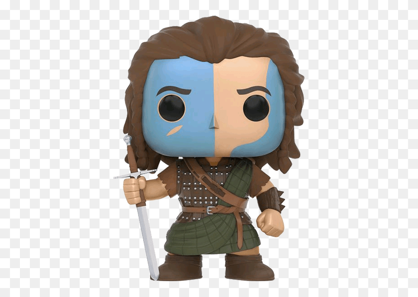 386x538 William Wallace Pop Vinyl Figure William Wallace Funko Pop, Person, Human, Clothing HD PNG Download