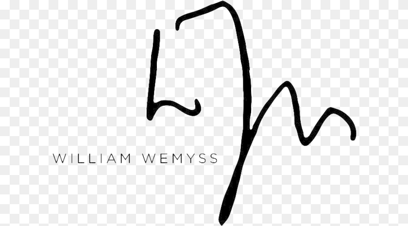 William Wemyss Signature Calligraphy, Handwriting, Text Clipart PNG