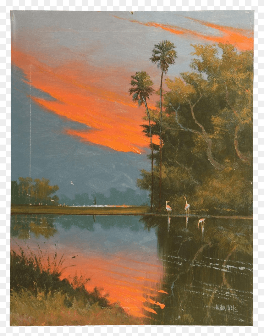 987x1277 Willie Daniels Painting, Nature HD PNG Download