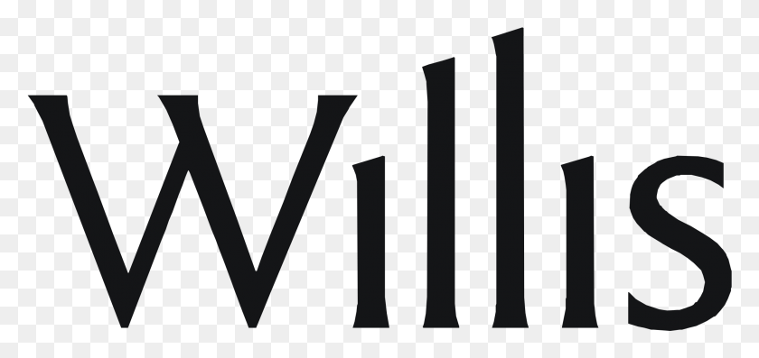 2191x948 Willis Logo Transparent Willis Logo, Text, Word, Alphabet HD PNG Download