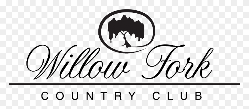 881x351 Willow Fork Country Club Logo, Text, Symbol, Alphabet HD PNG Download
