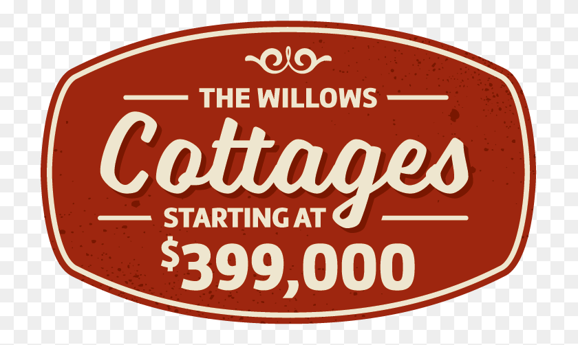 721x442 Willows Cottages Neighborhood Statoil, Label, Text, Sticker HD PNG Download