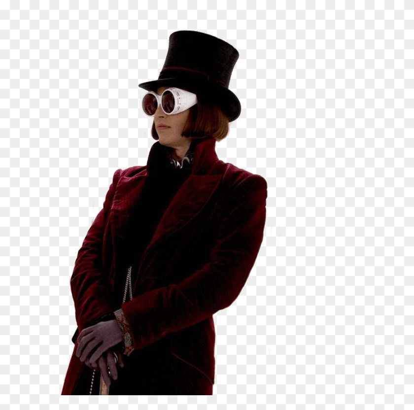624x772 Willy Wonka Charlie And The Chocolate Factory Johnny Depp Glasses, Person, Human, Sunglasses HD PNG Download