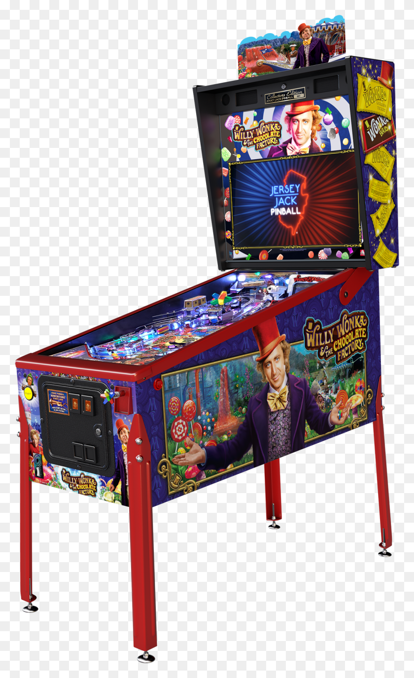 1200x2024 Willy Wonka Jersey Jack Pinball, Person, Human, Arcade Game Machine HD PNG Download