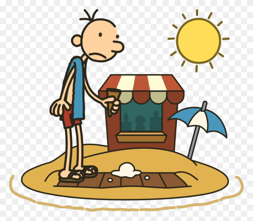 825x713 Wimpy Boardwalk Diary Of A Wimpy Kid Beach, Еда, Еда Hd Png Скачать